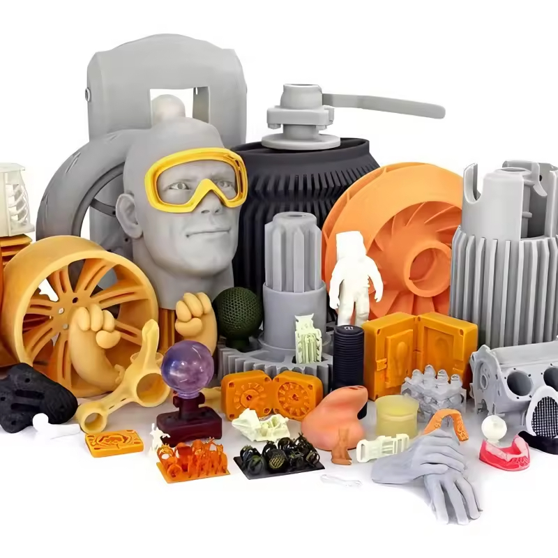 Dịch vụ tùy chỉnh mô hình 3D chất lượng cao, sử dụng nhựa resin, nylon và ABS