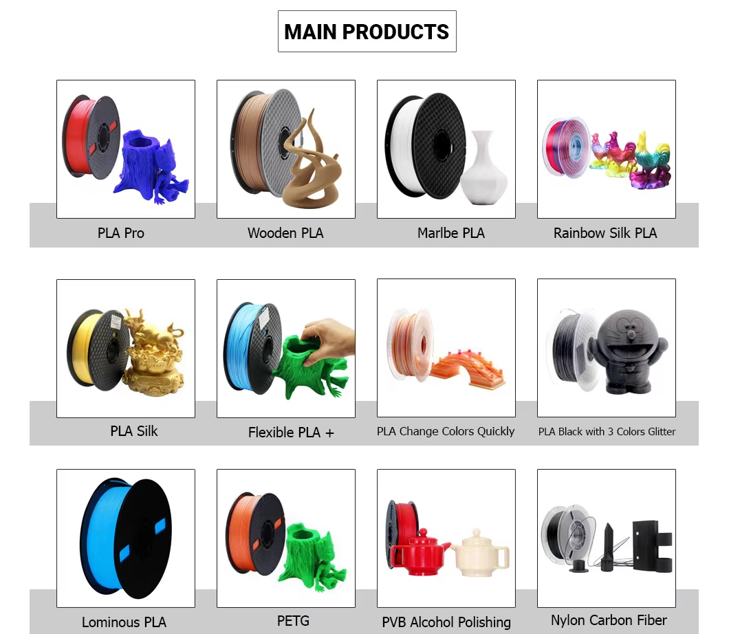 Sợi in 3D PA6 CF (nylon 6 gia cố sợi carbon) | 1,75 mm & 2,85 mm | Sợi in 3D loại kỹ thuật Sợi in 3D PA6 CF (nylon 6 gia cố sợi carbon) | 1,75 mm & 2,85 mm | Sợi in 3D loại kỹ thuật