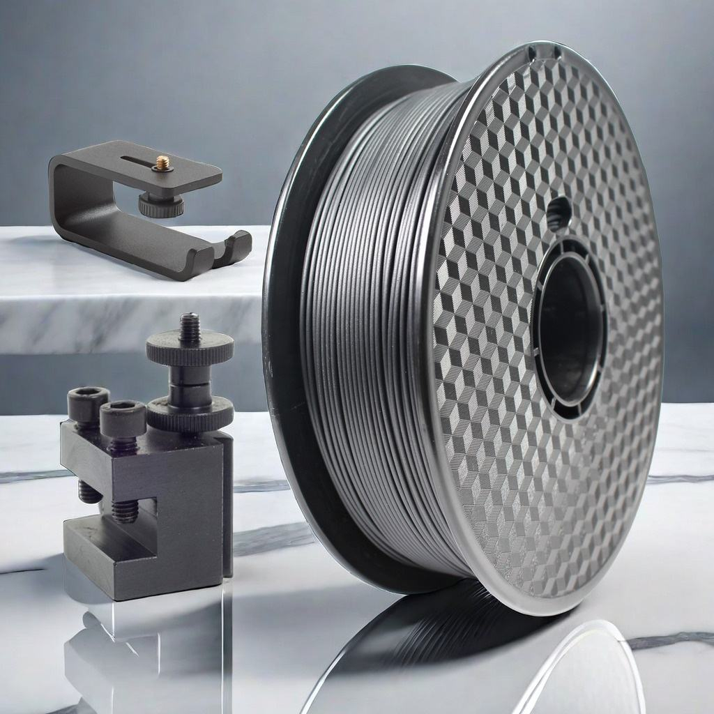 Sợi in 3D PA6 CF (nylon 6 gia cố sợi carbon) | 1,75 mm & 2,85 mm | Sợi in 3D loại kỹ thuật