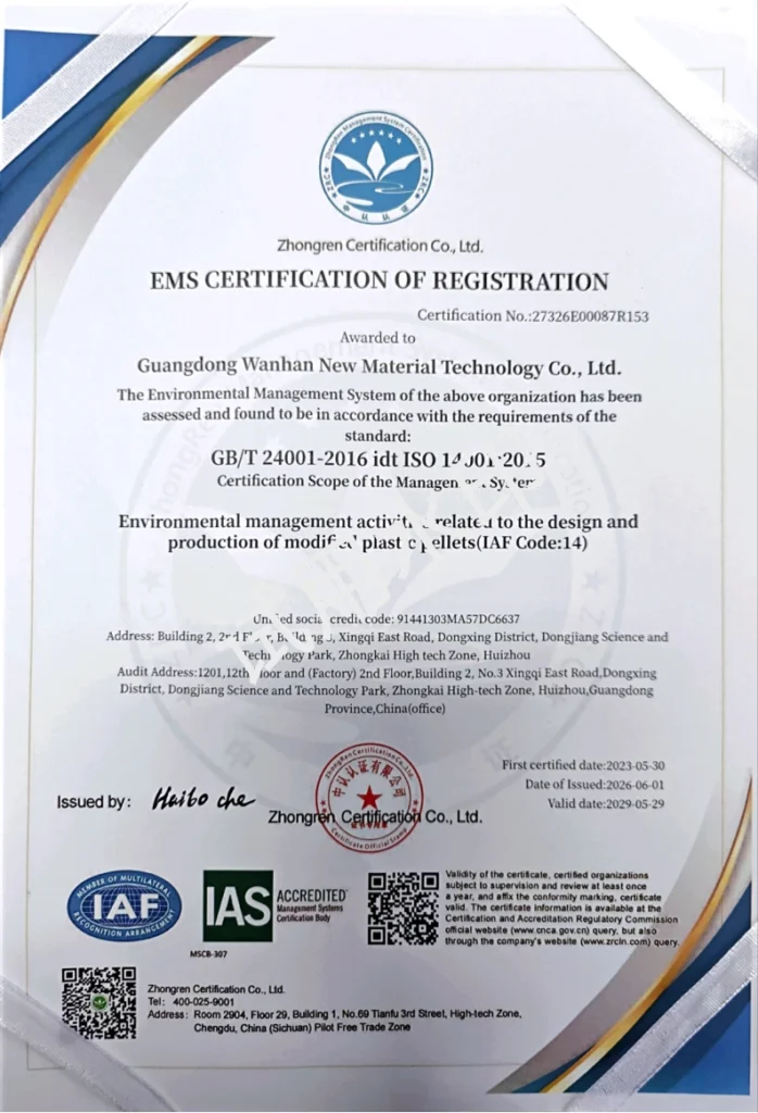ISO 14001-Zertifikat – Verlängerung 2026