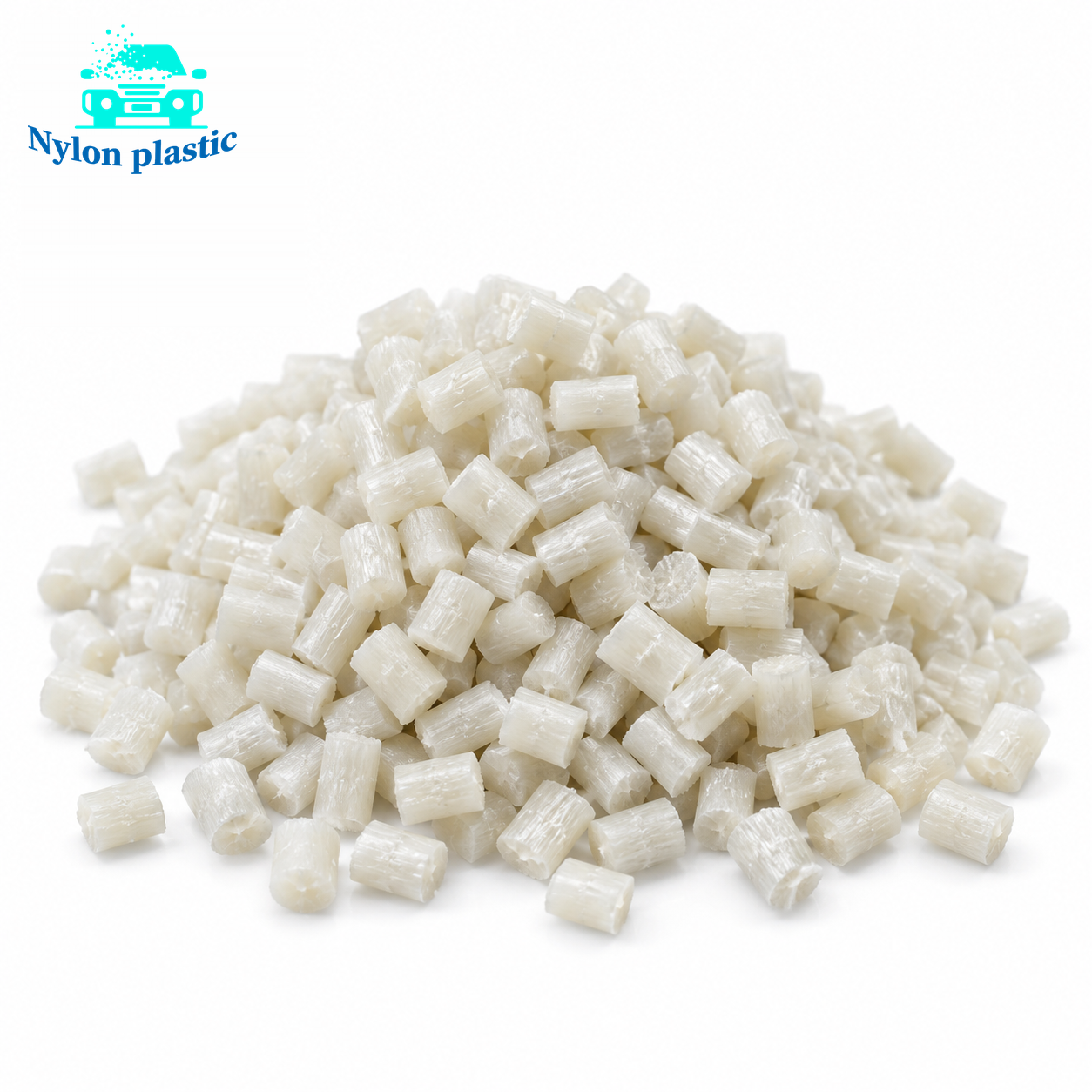 PA66 GF35 Glass Fiber Reinforced Nylon 66 Pellets — 1 PA66 GF35 pellet product image on a white background